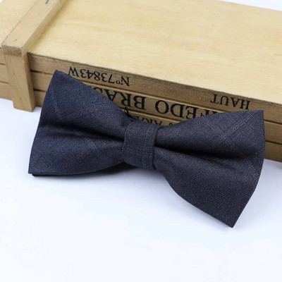 Karirana muška leptir-kravata Fleksibilna leptir-mašna Glatka kravata Mekana prugasta leptir ukrasni uzorak Šarene kravate