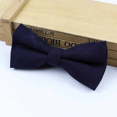 Karirana muška leptir-kravata Fleksibilna leptir-mašna Glatka kravata Mekana prugasta leptir ukrasni uzorak Šarene kravate