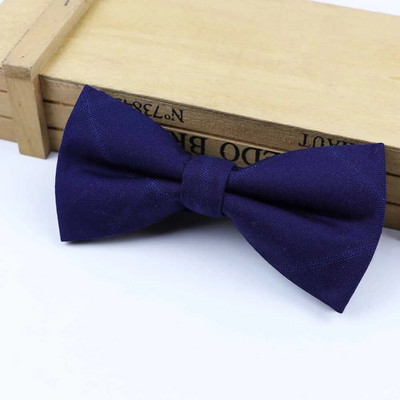 Karirana muška leptir-kravata Fleksibilna leptir-mašna Glatka kravata Mekana prugasta leptir ukrasni uzorak Šarene kravate