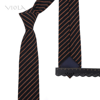 Wool Touch Soft Solid Raied Класически 6cm комплекти вратовръзки Мъжки модни папийонка в цвят каки, джобна квадратна пеперуда, крава, аксесоар за подарък