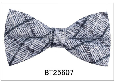 Muška leptir-mašna Klasična pamučna leptir-mašna za muškarce Karirane leptir-mašne za odrasle s mašnama za poslovne vjenčanje Kravate