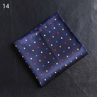 Luksuzni muški 100% svileni rupčić od 23*23 cm, ženski džepni kvadratni ručnik s cvjetnim paisley jacquardom za poslovna vjenčanja