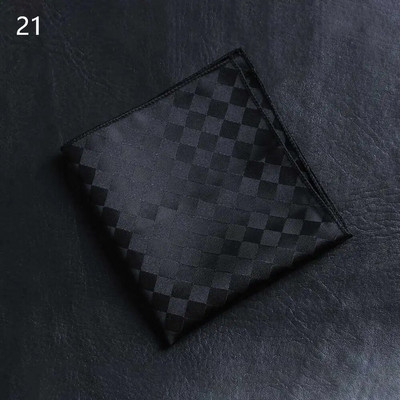 Luksuzni muški 100% svileni rupčić od 23*23 cm, ženski džepni kvadratni ručnik s cvjetnim paisley jacquardom za poslovna vjenčanja