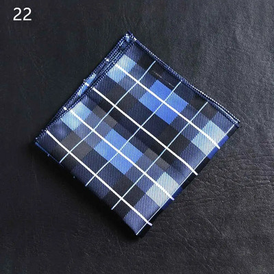 Luksuzni muški 100% svileni rupčić od 23*23 cm, ženski džepni kvadratni ručnik s cvjetnim paisley jacquardom za poslovna vjenčanja