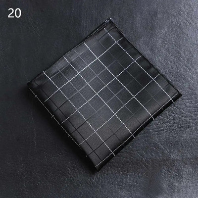 Luksuzni muški 100% svileni rupčić od 23*23 cm, ženski džepni kvadratni ručnik s cvjetnim paisley jacquardom za poslovna vjenčanja