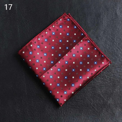 Luksuzni muški 100% svileni rupčić od 23*23 cm, ženski džepni kvadratni ručnik s cvjetnim paisley jacquardom za poslovna vjenčanja