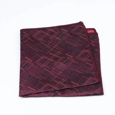 New Fashion Pocket Square Blue Red Dot zsebkendő 22*22cm virágos Paisley Hanky Suit Férfi üzleti esküvői öltöny Kiegészítők