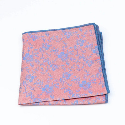 New Fashion Pocket Square Blue Red Dot zsebkendő 22*22cm virágos Paisley Hanky Suit Férfi üzleti esküvői öltöny Kiegészítők