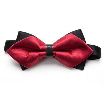 Ανδρικές γραβάτες Μασίφ Μόδα Πεταλούδα Γάμος Μαύρο Κόκκινο Παπιγιόν για Αγόρια Κορίτσια Αξεσουάρ Candy Bowknot Επίσημο φόρεμα παπιγιόν