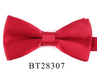 Modes, masīva tauriņš vīriešiem Sievietēm Klasiska tauriņš biznesam Kāzu Bowknot Pieaugušo vīriešu tauriņi Kravas sarkana purpura kaklasaite