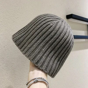 Ženska zimska pletena kapa Ribarska kapa Jesenska nova kapica s kratkim obodom i šavovima Šešir za umivaonik Djevojački topli ležerni šešir Ženska panama