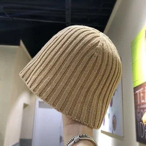 Ženska zimska pletena kapa Ribarska kapa Jesenska nova kapica s kratkim obodom i šavovima Šešir za umivaonik Djevojački topli ležerni šešir Ženska panama