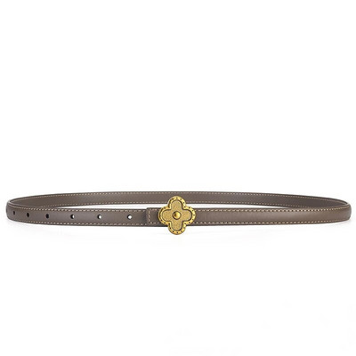 Noua centură de lux din  de trifoi pentru femei, la modă, cu cataramă de aur, curele retro pentru femei, blugi, rochie, 2022