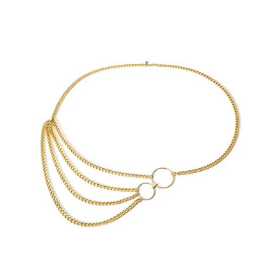 Modne hlače Lanac oko struka Odjevni dodaci Višeslojni lanac Hip hop rese Poseban izgled Choker Nakit darovi