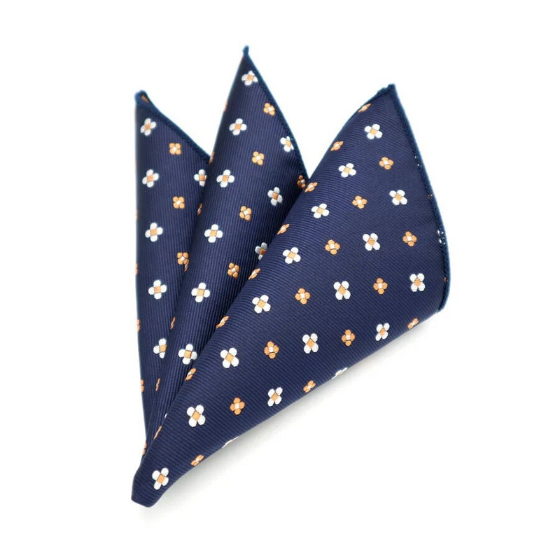 15 mintás férfi selyem zsebkendő csíkos paisly pontok hengerelt élű zseb négyzet 22 cm esküvői üzleti party mellkas törölköző Hanky