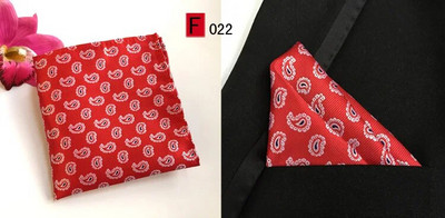 RBOCOTT dzelteni ziedu kabatas kvadrāti zili Paisley kabatlakatiņi vīriešiem sieviešu modes Hanky 25cm*25cm biznesa kāzu uzvalks