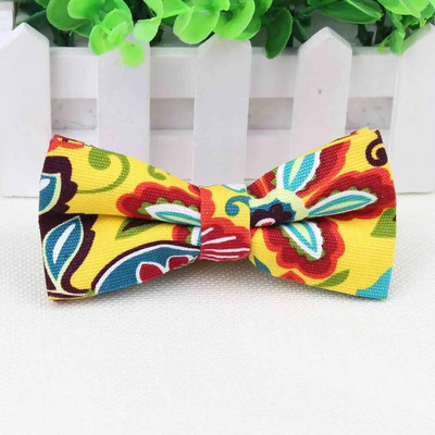 Muške cool leptir mašne s otisnutim lanenim cvijetom i ružom, kravata s leptir mašnom s indijskim oraščićem i oraščićem Gravatas kravata s leptirom