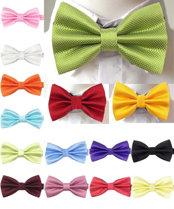 Vīriešu regulējama kleita kāzu smokings, melns tauriņš, čekas tauriņš, kaklasaite, kaklasaite BĒRNIEM.