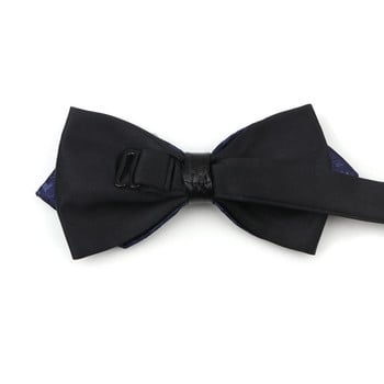 Мъжка папийонка Най-новият пейсли пеперуден възел Мъжки аксесоари Луксозна папийонка Черна вратовръзка Официален костюм Вратовръзки за сватбена церемония