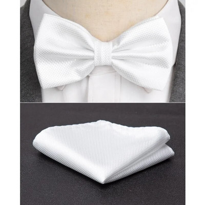 Férfi csokornyakkendő cravat szett szolid divat pillangóparti esküvői csokornyakkendő lányok formális ruha nyakkendő férfi csokorkötő kiegészítők nagykereskedelme