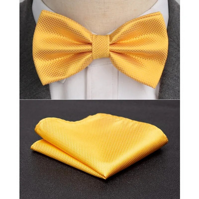 Férfi csokornyakkendő cravat szett szolid divat pillangóparti esküvői csokornyakkendő lányok formális ruha nyakkendő férfi csokorkötő kiegészítők nagykereskedelme