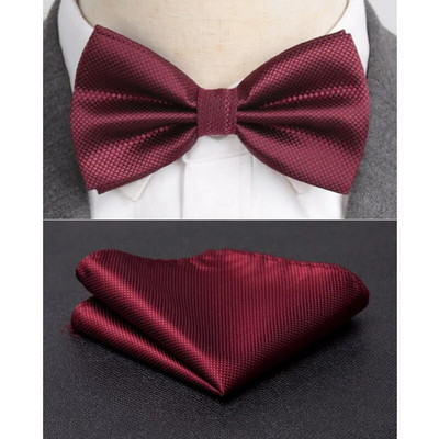 Férfi csokornyakkendő cravat szett szolid divat pillangóparti esküvői csokornyakkendő lányok formális ruha nyakkendő férfi csokorkötő kiegészítők nagykereskedelme