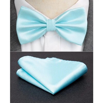 Férfi csokornyakkendő cravat szett szolid divat pillangóparti esküvői csokornyakkendő lányok formális ruha nyakkendő férfi csokorkötő kiegészítők nagykereskedelme