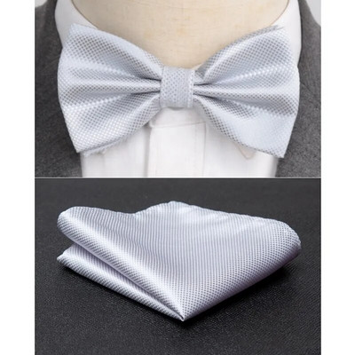 Férfi csokornyakkendő cravat szett szolid divat pillangóparti esküvői csokornyakkendő lányok formális ruha nyakkendő férfi csokorkötő kiegészítők nagykereskedelme