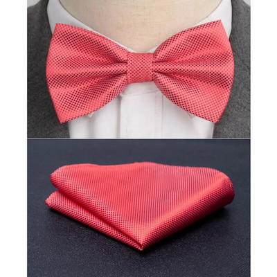 Férfi csokornyakkendő cravat szett szolid divat pillangóparti esküvői csokornyakkendő lányok formális ruha nyakkendő férfi csokorkötő kiegészítők nagykereskedelme