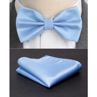 Férfi csokornyakkendő cravat szett szolid divat pillangóparti esküvői csokornyakkendő lányok formális ruha nyakkendő férfi csokorkötő kiegészítők nagykereskedelme