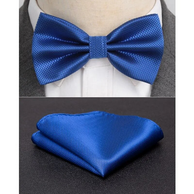 Férfi csokornyakkendő cravat szett szolid divat pillangóparti esküvői csokornyakkendő lányok formális ruha nyakkendő férfi csokorkötő kiegészítők nagykereskedelme