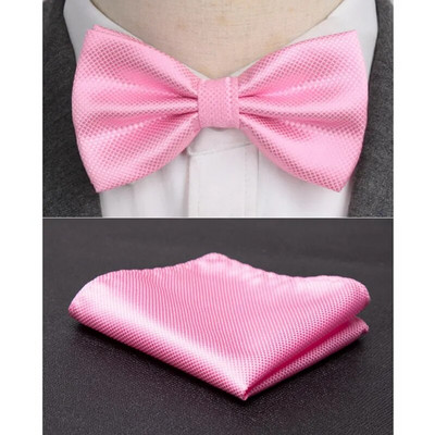 Férfi csokornyakkendő cravat szett szolid divat pillangóparti esküvői csokornyakkendő lányok formális ruha nyakkendő férfi csokorkötő kiegészítők nagykereskedelme