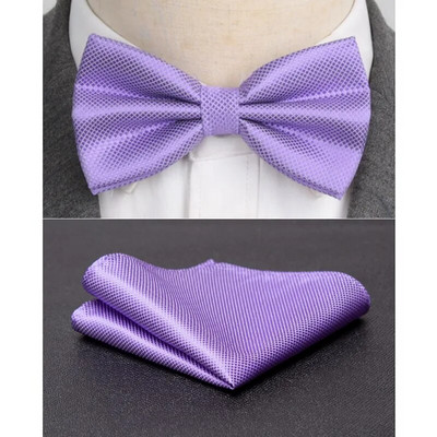 Férfi csokornyakkendő cravat szett szolid divat pillangóparti esküvői csokornyakkendő lányok formális ruha nyakkendő férfi csokorkötő kiegészítők nagykereskedelme