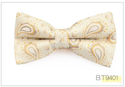 Márka Férfi Csokornyakkendő Klasszikus Paisley Csokornyakkendő Üzleti Esküvői Ingek Poliészter Csokornyakkendők Csokornyakkendők Férfi Cravats Kiegészítők