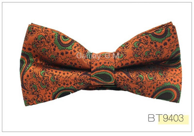 Márka Férfi Csokornyakkendő Klasszikus Paisley Csokornyakkendő Üzleti Esküvői Ingek Poliészter Csokornyakkendők Csokornyakkendők Férfi Cravats Kiegészítők