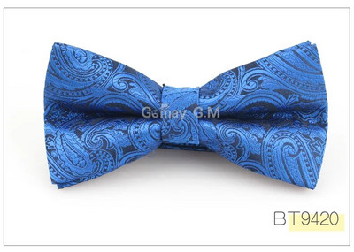 Márka Férfi Csokornyakkendő Klasszikus Paisley Csokornyakkendő Üzleti Esküvői Ingek Poliészter Csokornyakkendők Csokornyakkendők Férfi Cravats Kiegészítők