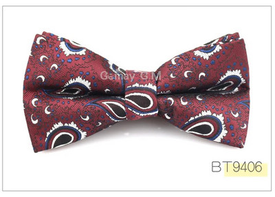 Márka Férfi Csokornyakkendő Klasszikus Paisley Csokornyakkendő Üzleti Esküvői Ingek Poliészter Csokornyakkendők Csokornyakkendők Férfi Cravats Kiegészítők