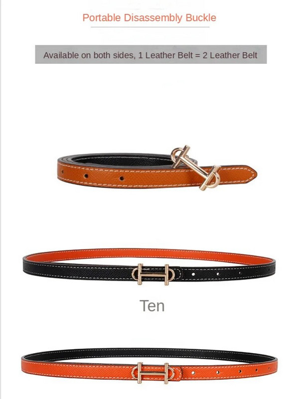 PU kožni remen s H kopčom Dostupni dvostrani ženski modni dodaci Odijelo Luksuzna marka Mali remen s džemperom