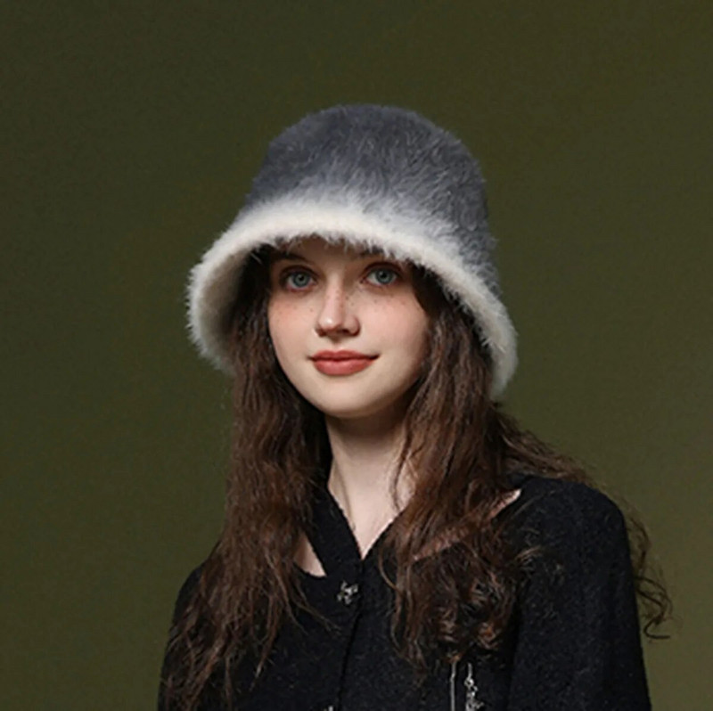 Zečja dlaka Ribarski šešir Topli šešir šeširi za žene cilindri elegantni ženski šeširi seoski šeširi muški luksuzni brend Ženski filcani šešir