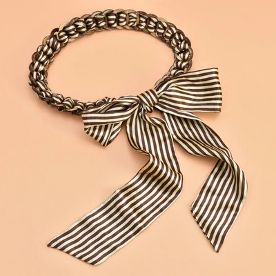 Diržai moterims Etniniai kokoso lukšto šilko mazginiai diržai Dekoratyvinė suknelė Džinsai Gėlių raštai Dekoracija Ilgas