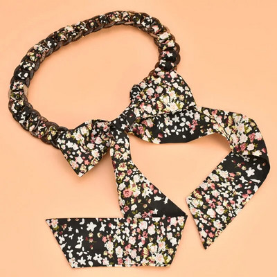 Diržai moterims Etniniai kokoso lukšto šilko mazginiai diržai Dekoratyvinė suknelė Džinsai Gėlių raštai Dekoracija Ilgas