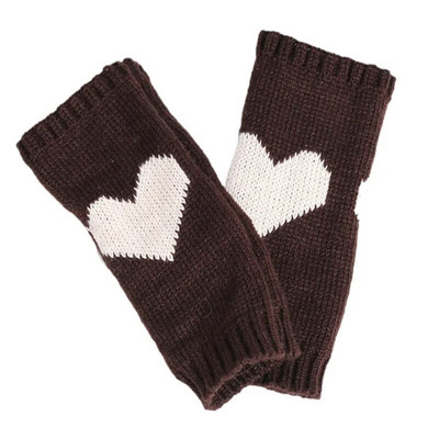 Naujos meilės pirštinės be pirštų Moteriškos žiemos šiltesnės megztos rankovės, dailios laisvalaikio minkštos moteriškos gotikos drabužiai moteriškos pankiškos gotikinės pirštinės