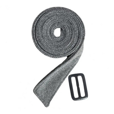 Ženski jednobojni brušeni kaput Pojas za struk Ženski dovoljno dugačak, elastičan ukrasni dodatak Vuneni kaput Korzet Dvostrani pojas za struk