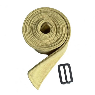 Ženski jednobojni brušeni kaput Pojas za struk Ženski dovoljno dugačak, elastičan ukrasni dodatak Vuneni kaput Korzet Dvostrani pojas za struk