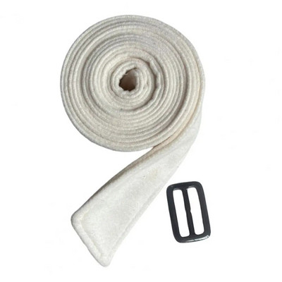 Ženski jednobojni brušeni kaput Pojas za struk Ženski dovoljno dugačak, elastičan ukrasni dodatak Vuneni kaput Korzet Dvostrani pojas za struk