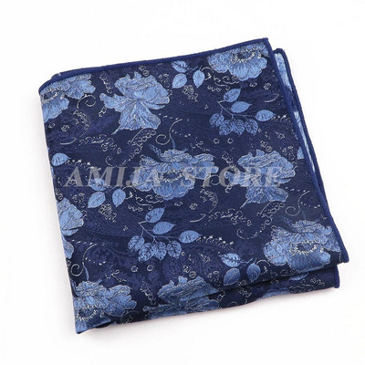 Forró virágos zsebkendő Rózsamintás zseb négyzet Nőknek Férfi Esküvő Hankie Napi öltöny Ajándék Szmoking Irodai nyakkendő Kiegészítő