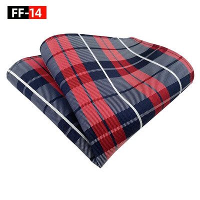 25*25 cm-es férfi Cymbidium Hybridum csíkos poliészter zseb négyzet alakú női üzleti esküvői zsebkendő öltöny kiegészítők