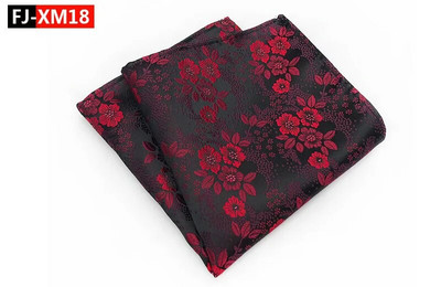 25*25cm, modni, trendi, poliesterski džepni kvadrat s cvjetnim lišćem Pejslija i cvijetom šljive za muškarce, rupčić za uzročno odijelo za gospodsku zabavu