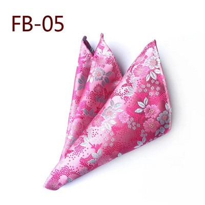 25*25cm, modni, trendi, poliesterski džepni kvadrat s cvjetnim lišćem Pejslija i cvijetom šljive za muškarce, rupčić za uzročno odijelo za gospodsku zabavu