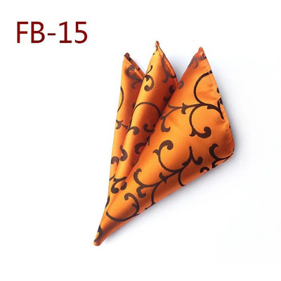 25*25cm, modni, trendi, poliesterski džepni kvadrat s cvjetnim lišćem Pejslija i cvijetom šljive za muškarce, rupčić za uzročno odijelo za gospodsku zabavu